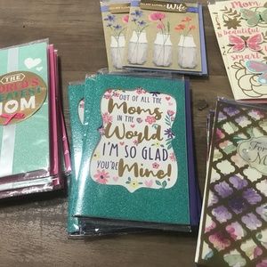 ‼️(Lot of 10) Mother's Day cards in plastic wrap